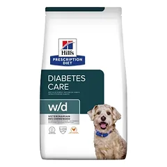 Hill’s PRESCRIPTION DIET w/d pašaras šunims sergantiems diabetu 1.5kg