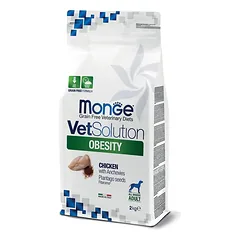 Monge VetSolution Canine Obesity Chicken 2 kg parduotuvėje petbaze.lt