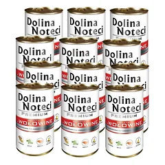 Konservai šunims su jautiena Dolina Noteci Premium, 12 x 400 g