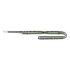 Trixie Premium pritaikomas pavadys, su neoprenu M-L 2m/20mm, kamufl./miško