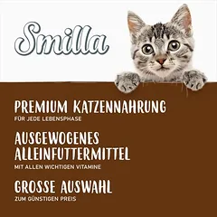 Smilla Senior su paukštiena, sausas maistas katėms, < 1,4 kg — 4 nuotrauka