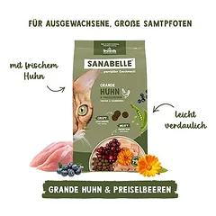 Sanabelle Grande su vištiena, sausas maistas katėms