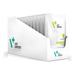VETEXPERT Diabetic Cat – šlapias veterinarinis maistas katėms, 12x100 g