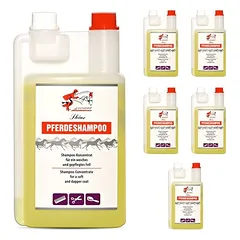 Schopf Riders Shine šampūnas arkliams – švelnus šampūnas arkliams ir kumeliukams, Ekonominė pakuotė: 12 x 500 ml — 4 nuotrauka