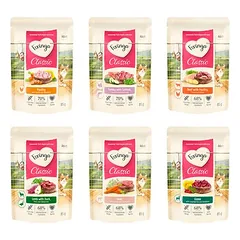 Feringa Classic Meat meniu maišeliai, drėgnas maistas katėms 12 x 85 g