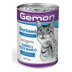 Gemon Cat Sterilised Chunkies with Tuna and Ocean Fish 415 g