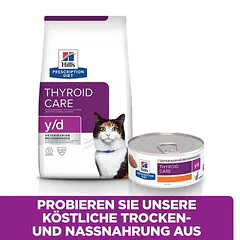 Hill's Prescription Diet y/d Thyroid Care sausas maistas katėms — 5 nuotrauka
