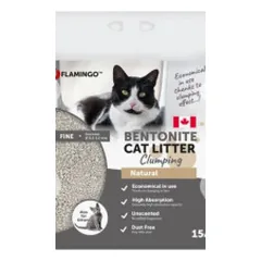 Flamingo Cat Litter Natural bentonitinis kraikas katėms
