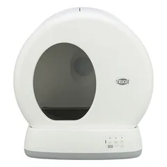 Trixie Self-Cleaning Cat Litter Tray automatinė kačių tualeto dėžutė su savaiminio valymo funkcija, balta, 53×55.5×52 cm