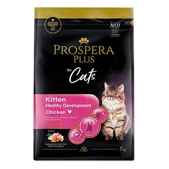 Prospera Plus Kitten Chicken Healthy Development sausas maistas kačiukams su vištiena sveikai raidai, 7 kg — 2 nuotrauka