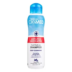 Tropiclean Oxy - Med Anti Itch Medicated Shampoo - prieš niežulį šampūnas šunims ir katėms