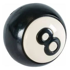 Coockoo Snackball Eight schwarz/weiß