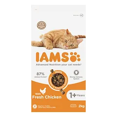 IAMS sausas maistas katėms su vištiena, 2 kg