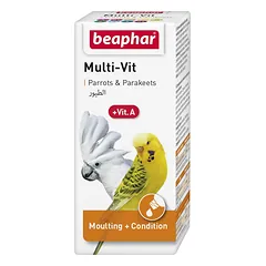 BEAPHAR Multi-Vit Parrots Vitaminų Preparatas Papugoms 20 ml