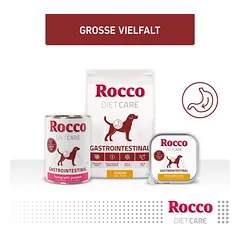 Rocco Diet Care Gastro Intestinal su kalakutiena ir moliūgu, drėgnas maistas šunims 300 g, paketėlis — 4 nuotrauka