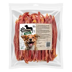MR. PRETZEL Minkštos anties juostelės 500 g šunų skanėstas
