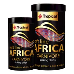 Tropical Soft Line Africa Carnivore minkštas maistas visaėdėms ir mėsėdėms Afrikos žuvims 100 ml — 4 nuotrauka