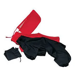 WATERPROOF OVERALL WITH HOOD 80cm black