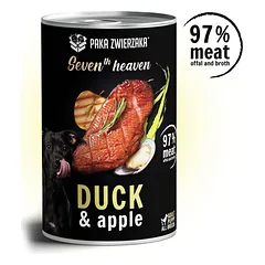 Paka Zwierzaka - Septintas dangus - Antis ir obuolys 6x400g
