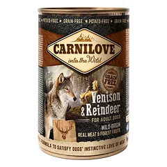Carnilove Wild Meat Venison&Reindeer 6 x 400g