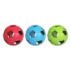 Flamingo žaislas šunims guminis futbolo kamuolys