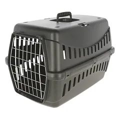 KERBL Pet carrier Expedition Eco 58 cm x 38 cm x 38 cm juoda