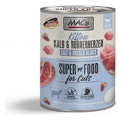 MAC's Kitten skardinė, drėgnas maistas kačiukams 6 x 800 g, > 500 g — 3 nuotrauka