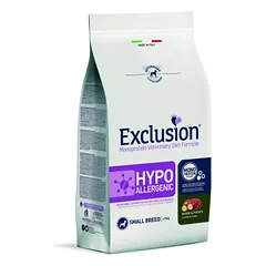 Exclusion Hypoallergenic sausas pašaras mažų veislių šunims su arkliena ir bulvėmis 2kg.