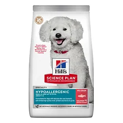 HILL'S SP Canine Adult Hypoallergenic sausas maistas alergiškiems šunims su lašiša 1,5 kg