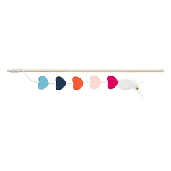 TRIXIE Meškerė su širdelėmis, medis/veltinis, katžolė, 48 cm (pak.4)