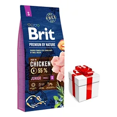 BRIT Premium By Nature Junior S 8kg + Staigmena ŠUNIUI