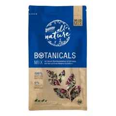 Bunny Botanicals Mid Mix su mėlynųjų rugiagėlių žiedais ir ežiuole pašaro papildas graužikams - Pet24