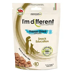 Diff Education Puppy&Adult Dogs Liofilizuoti skanėstai šunų dresūrai 40 g