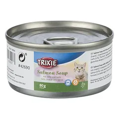 TRIXIE sriuba katėms su vištiena ir lašiša, 80 g