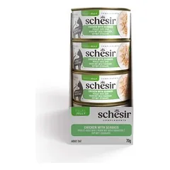 Schesir Complements drebučiuose 12 x 70 g, drėgnas maistas katėms — 5 nuotrauka