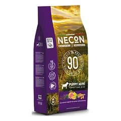 Necon Natural Wellness Puppy Mini sausas pašaras mažų veislių šuniukams su kalakutiena ir ryžiais 2kg