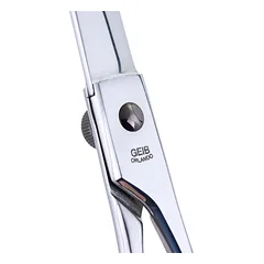 Geib Crab Straight Scissors Level 2 - high-quality straight scissors for pet grooming with a single-sided micro-grind., 9,5" — 2 nuotrauka