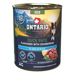 Ontario Adult Antienos paštetas su Spanguolėmis 800g