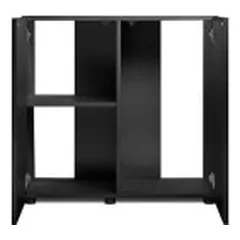 Opti Set 125 spintelė stačiakampė, juoda, 81x36x80 cm — 4 nuotrauka