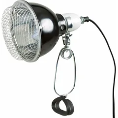 Trixie Reflector Clamp Lamp terariumo lempa su laikikliu ir atšvaitu, ø 14 × 17 cm — 3 nuotrauka