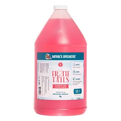 Nature's Specialties Froth Tails Braškių Šampūnas - drėkinamasis šampūnas šunims ir katėms, su braškių ir šampano kvapu, koncentratas 1:50, 3,8L — 4 nuotrauka