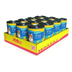 JOSERA JosiCat Žuvis padaže 12 x 415g suaugusioms katėms