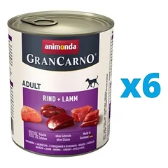 GranCarno rinkinys su jautiena ir aviena 6 x 400 g