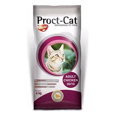 Sausas kačių maistas Proct-Cat Adult Chicken su vištiena, 4 kg