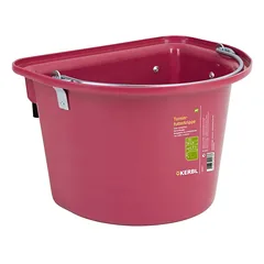 KERBL Pašarų konteineris su stropu ir strypu, 12 l, rožinės spalvos