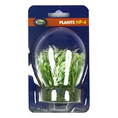 AQUA NOVA plastikinis augalas 4cm