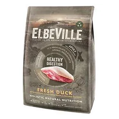 Sausas šunų ėdalas - ELBEVILLE Adult Mini Fresh Duck Healthy Digestion 4 kg