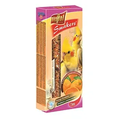 Vitapol Smakers® papūgoms nimfoms su apelsinais 2vnt. — 3 nuotrauka