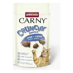 Animonda Carny Cat Crunchy Snacks višta, lašiša 50 g