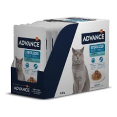Advance Wet Sterilized Codfish Flow konservai katėms 12*85g parduotuvėje pet24.lt